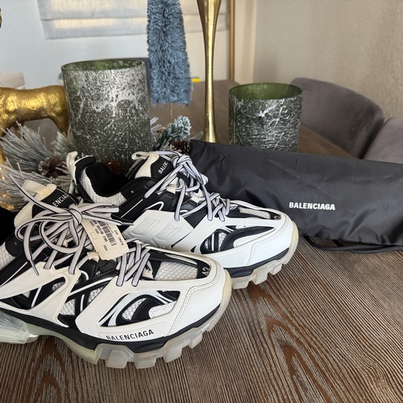 Balenciaga Monochrome Athletic Shoes